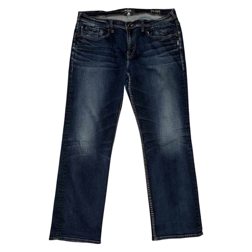 Silver Jeans Grayson Bootcut 36x32 Medium Wash Western Denim Jeans